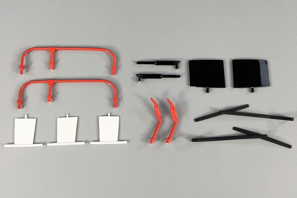 Roban 700 Size SH-60 Seahawk Scale Part Set