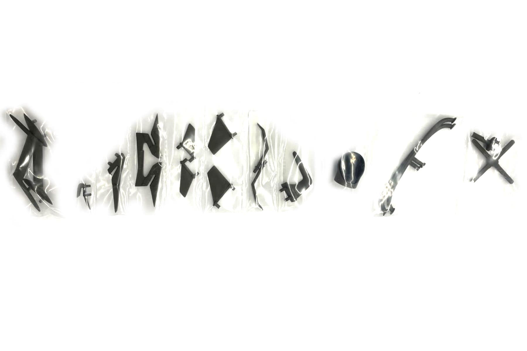 Roban 700 Size UH-60 Black Hawk Scale Parts Set