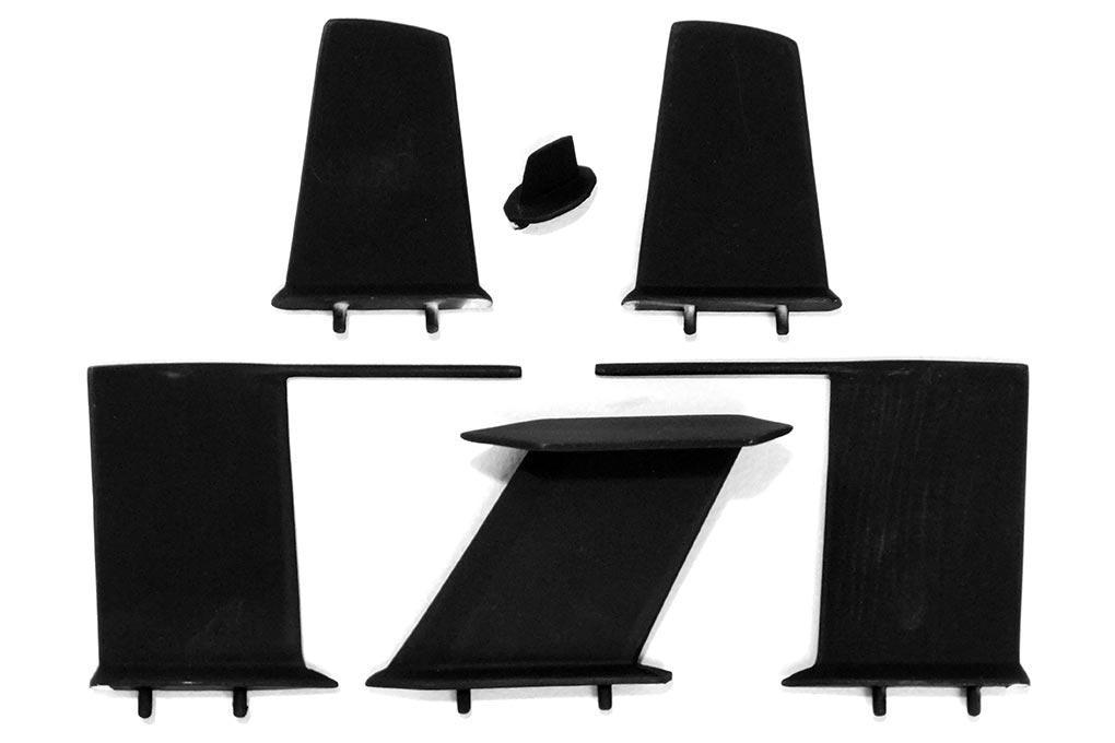 Roban 800 Size AH-6 Little Bird Scale Parts Set