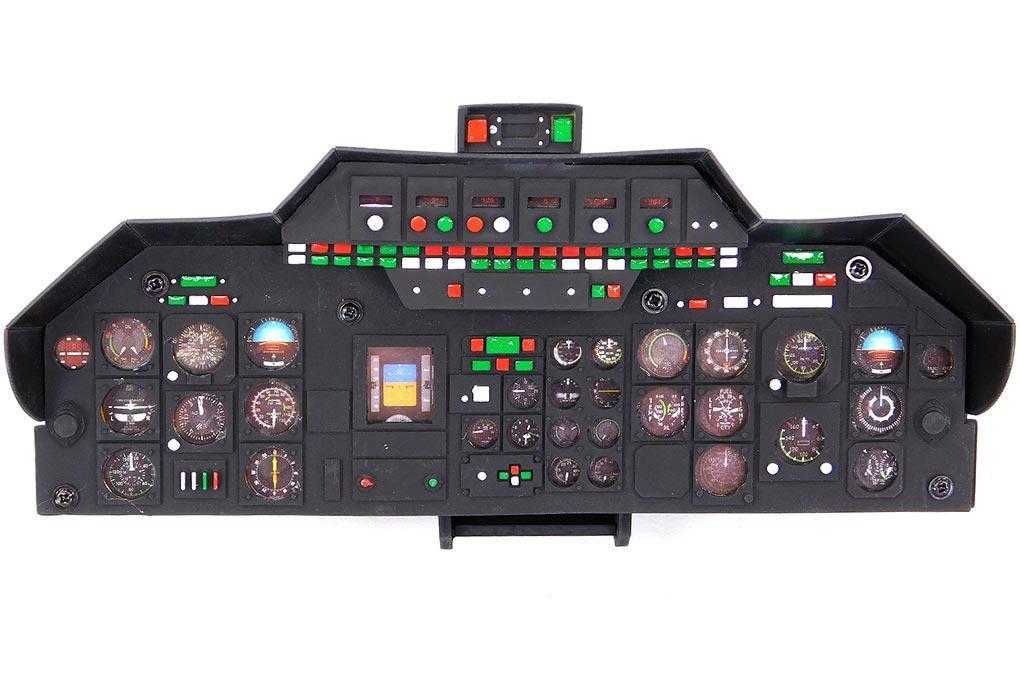 Roban 800 Size Airwolf Front Gauges Panel