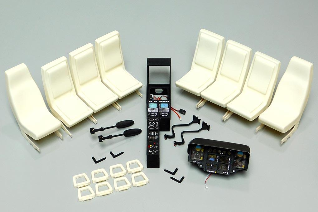 Roban 800 Size EC-135 Complete Cockpit Set