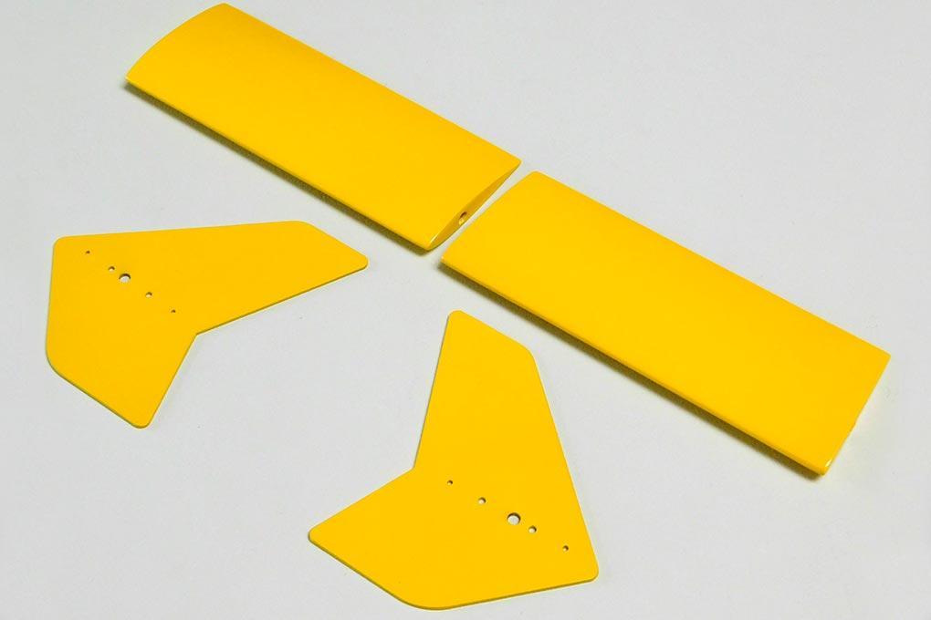 Roban 800 Size EC-135 Gelb Austria Tail Wing Set