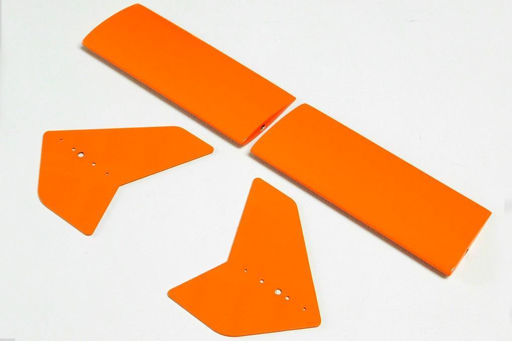 Roban 800 Size EC-135 Luftrettung Tail Wing Set