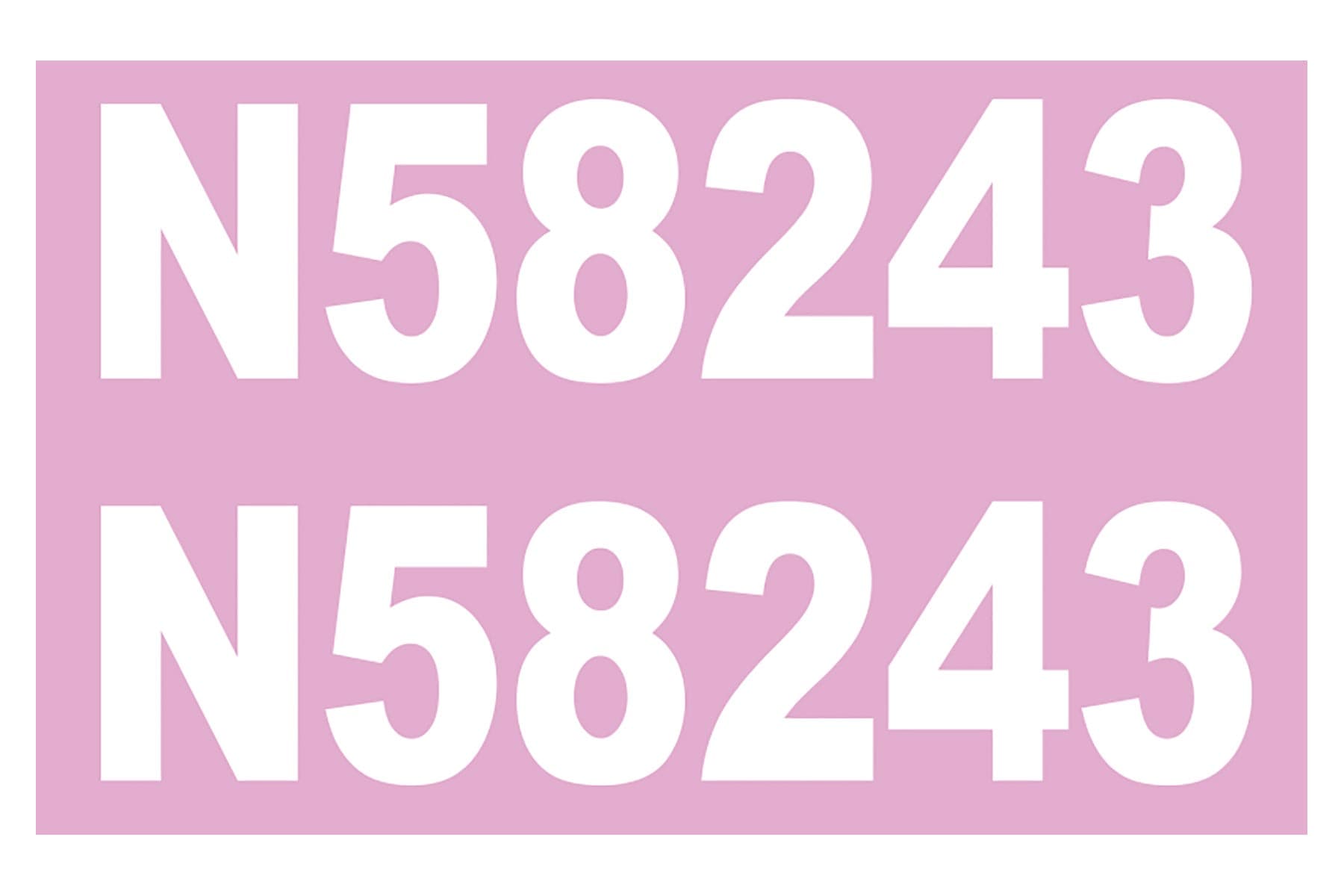 Roban 800 Size MD-500D Magnum PI Decal Set