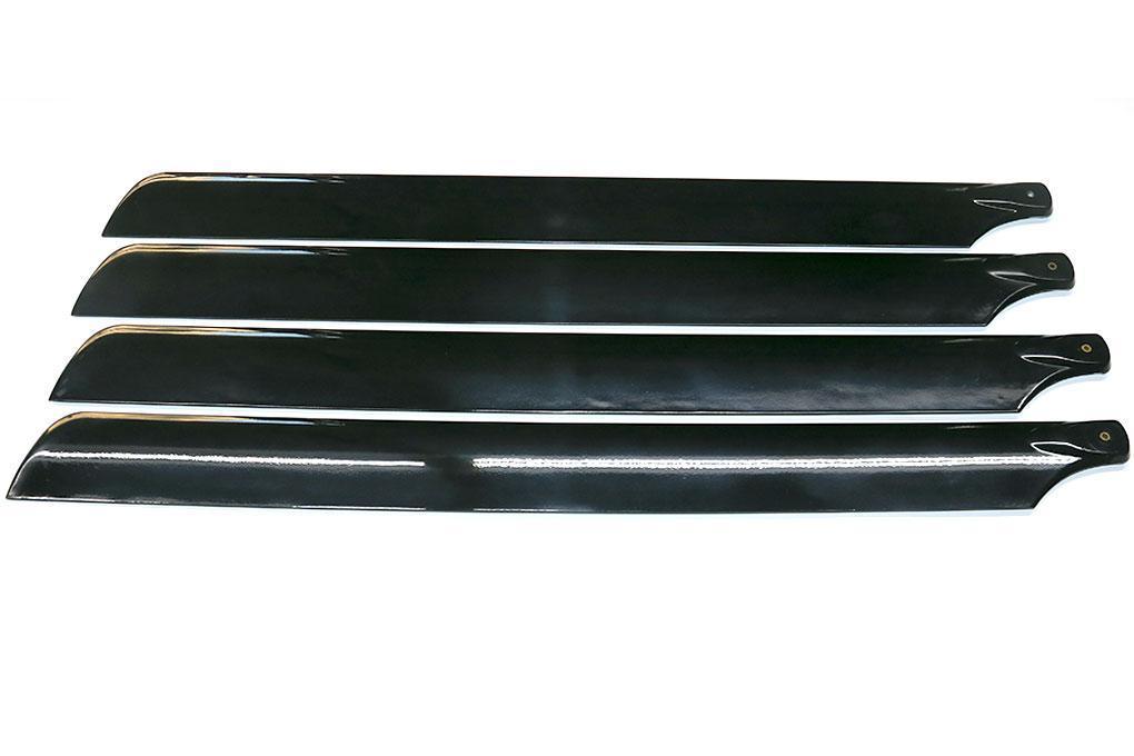 Roban Complete Blade Set (4pcs) for 4 Blade Metal Rotorhead