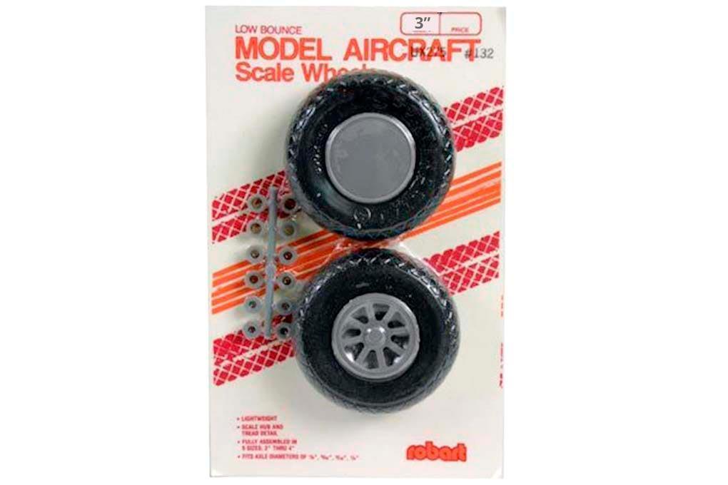 Robart 76.2mm (3") x 25.4mm (1") Diamond Treaded Polyurethane Wheels for Multiple Axle Sizes (2 Pack)