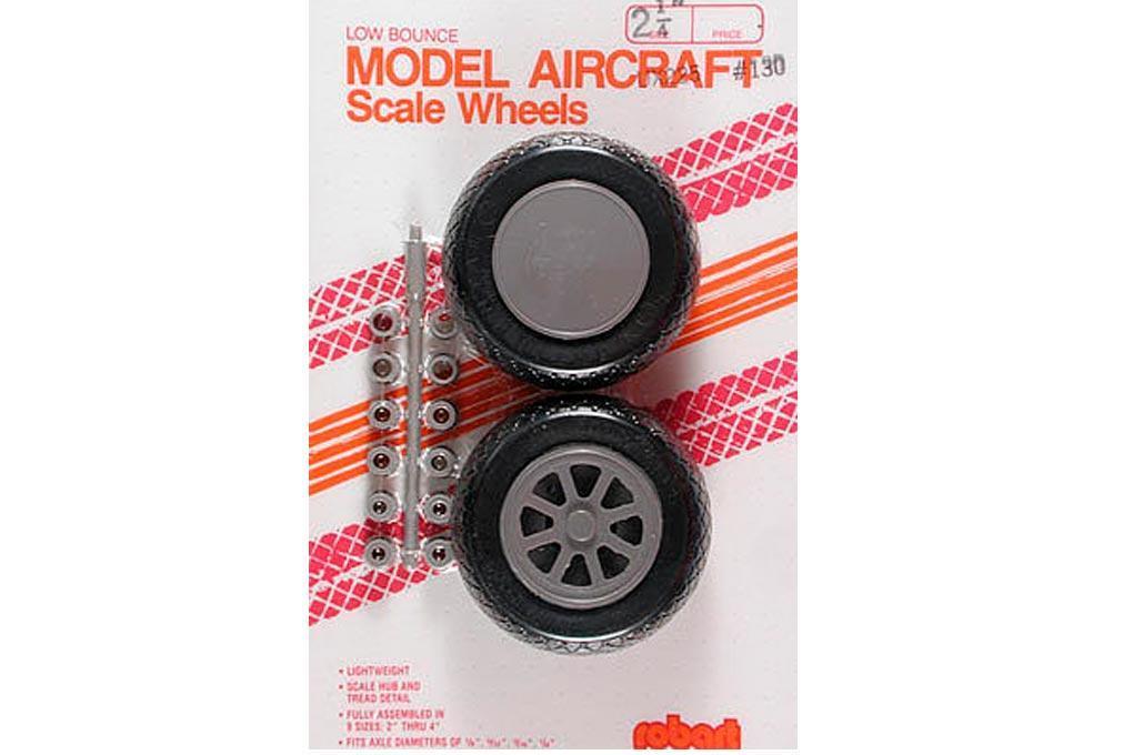 Robart 57.1mm (2.25") x 22.2mm Diamond Treaded Polyurethane Wheels for Multiple Axle Sizes (2 Pack)