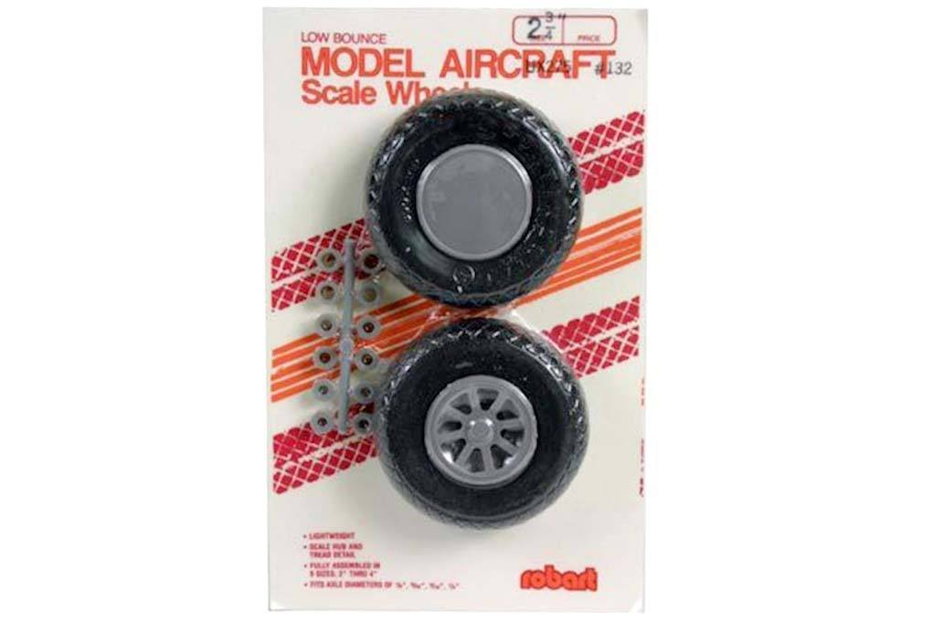 Robart 69.8mm (2.75") x 22.2mm Diamond Treaded Polyurethane Wheels for Multiple Axle Sizes (2 Pack)
