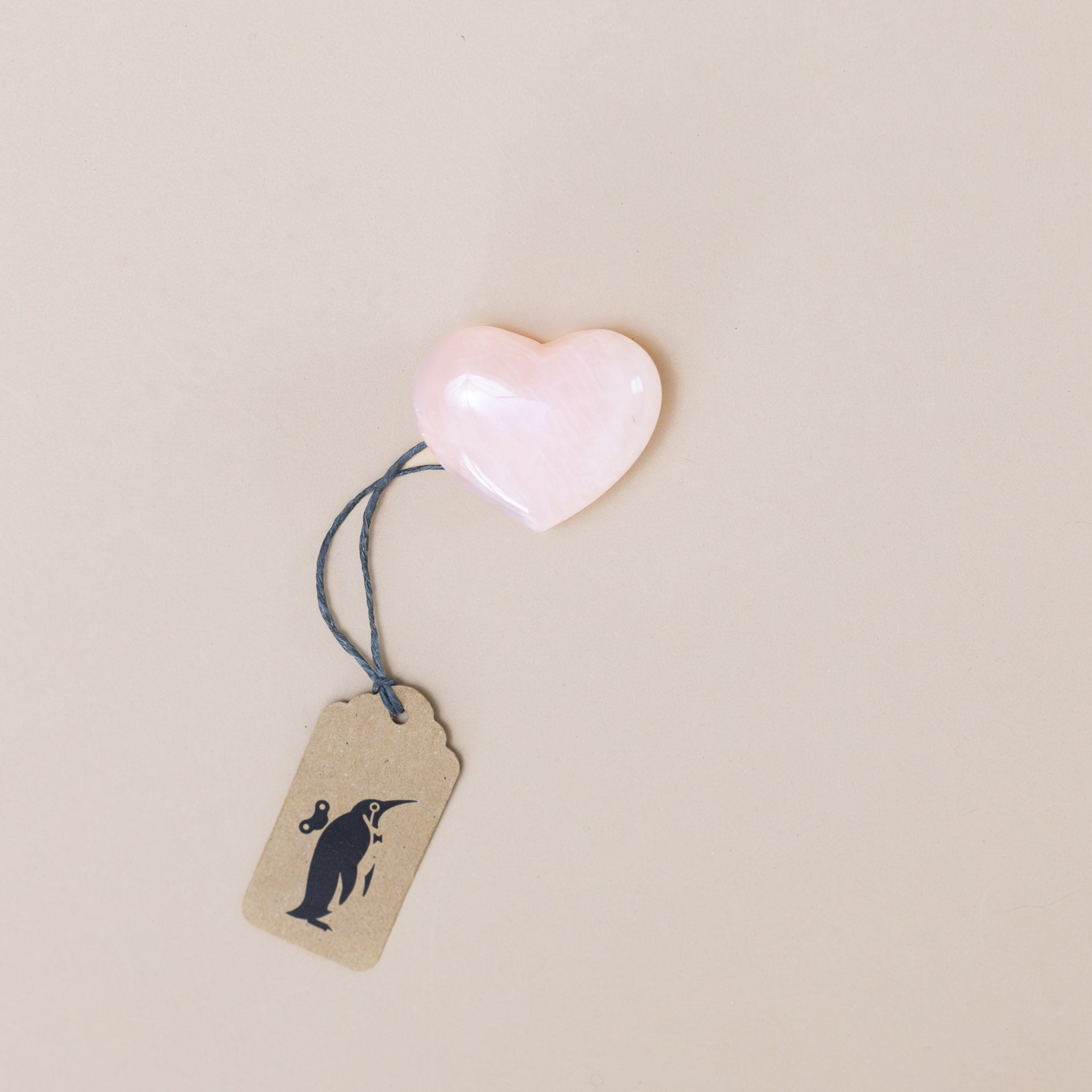 Rose Quartz Heart | Large