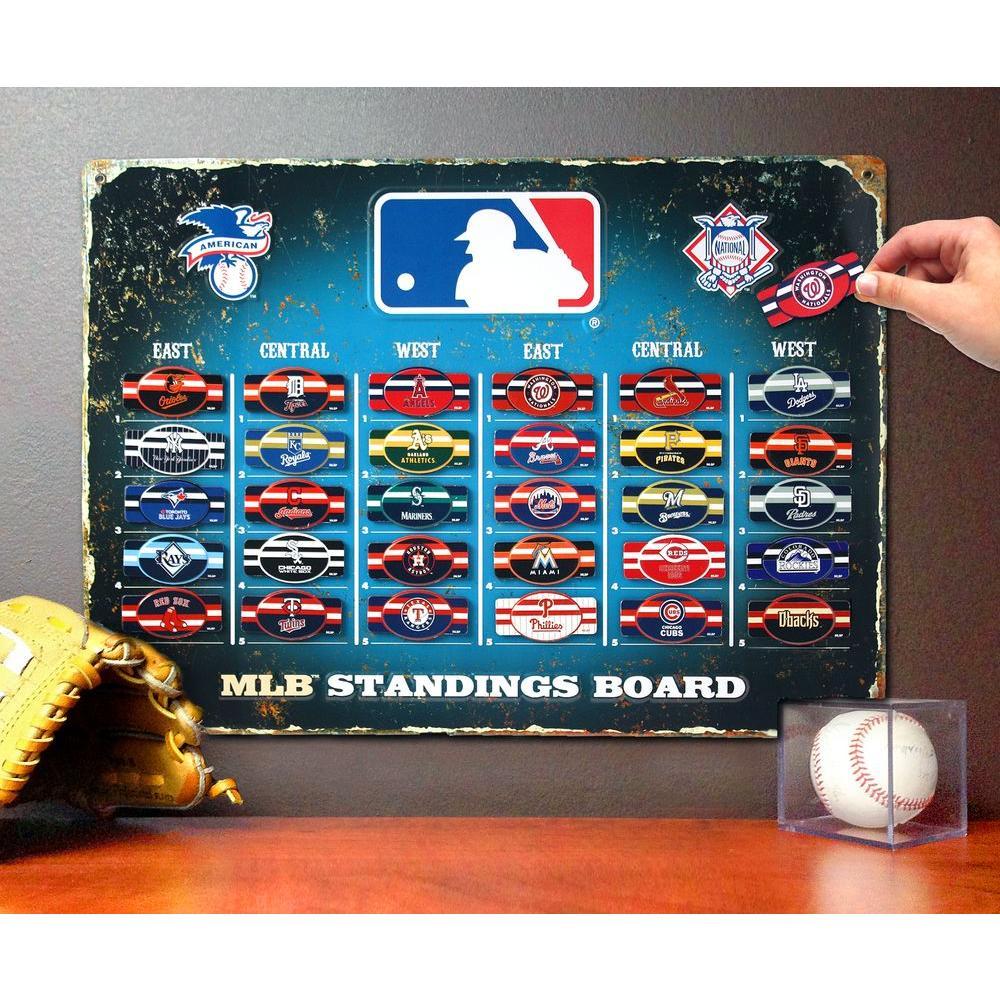 MLB Magnetic Standings Board