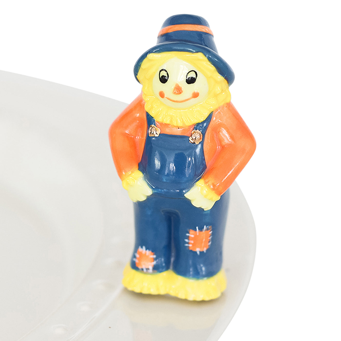 Nora Fleming hay there! Scarecrow Mini - Retired Style