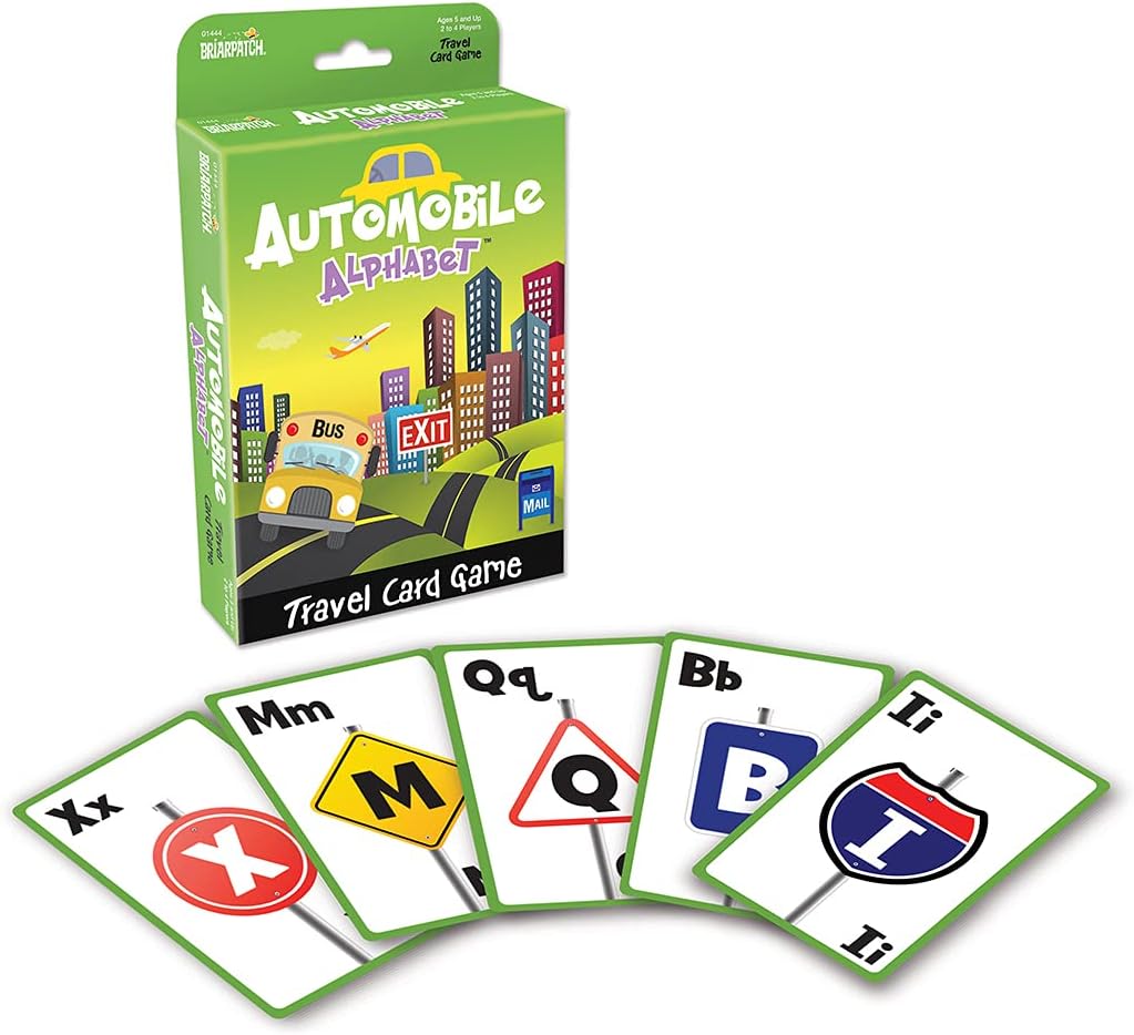 Automobile Alphabet Card Game