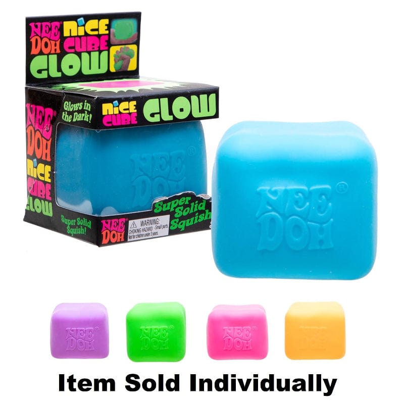 NeeDoh - Nice Cube Glow (Assorted Colors)