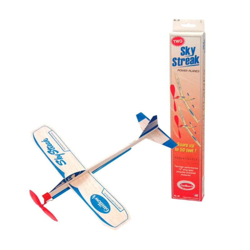 Sky Streak Balsa Plane
