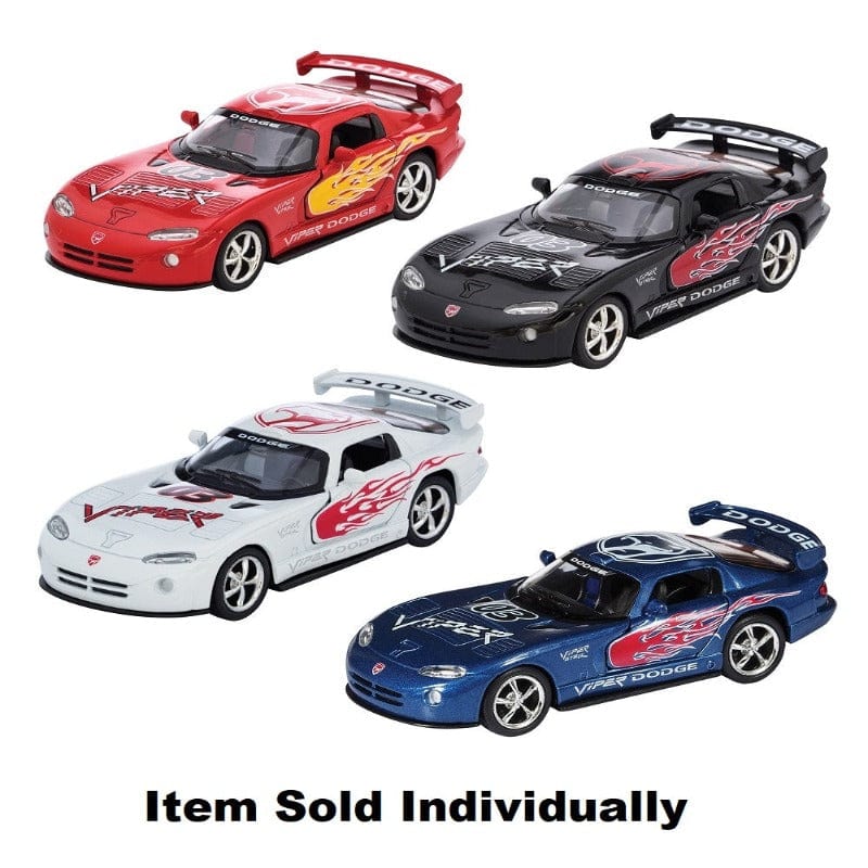 Die Cast Dodge Viper Pullback (Assorted Colors)