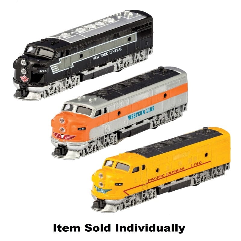 Die Cast Locomotive Pullback (Assorted Styles)