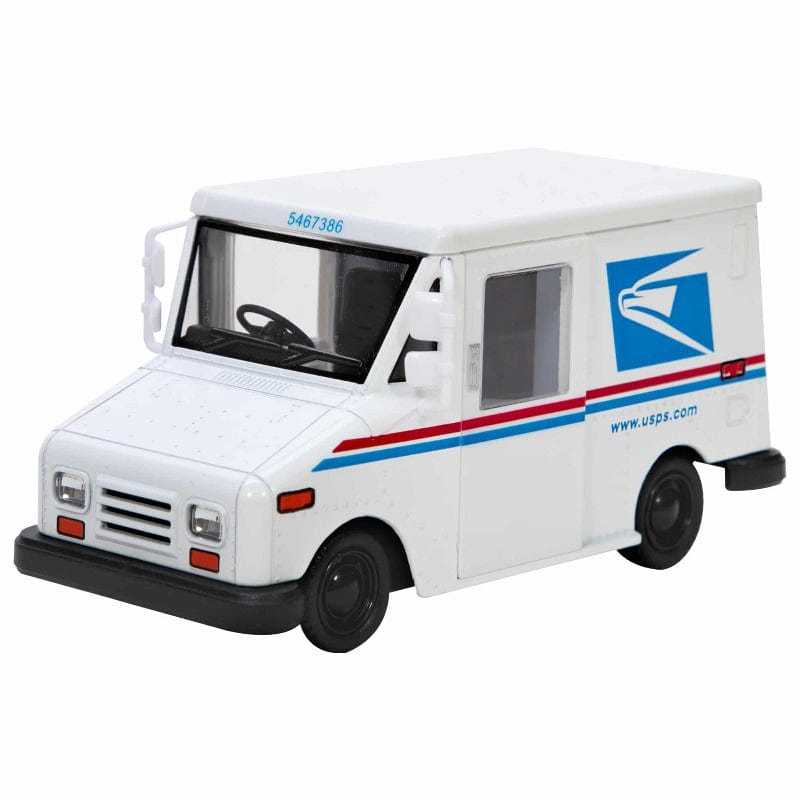 Die Cast Mail Truck Pullback