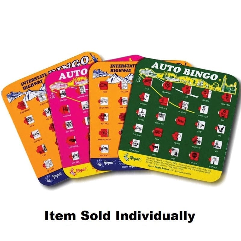 Travel Bingo (Assorted Styles)