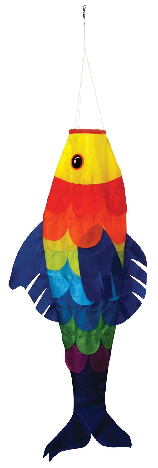 48 Inch "Sunburst" Fish Windsock