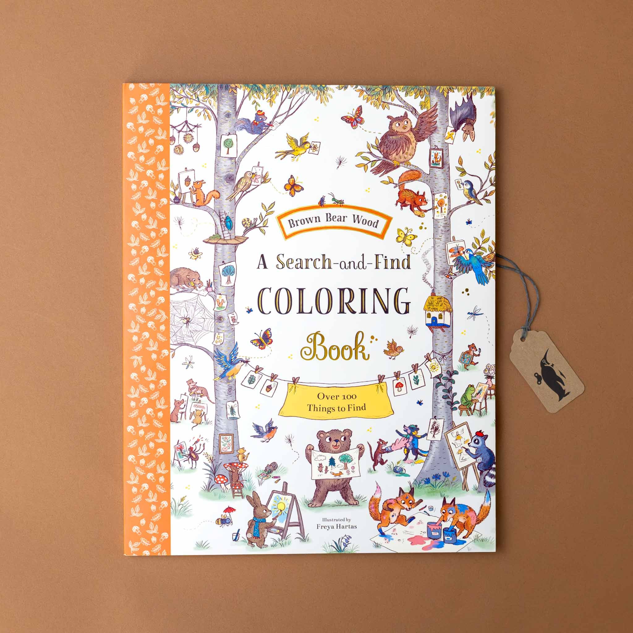 Seek & Find Coloring Book | Brown Bear Wood