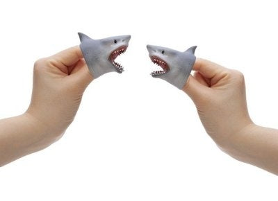 Shark Baby Finger Puppet