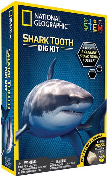 Nat-Geo Shark Tooth Dig Kit
