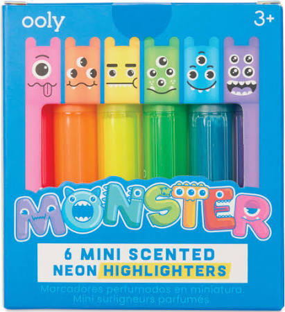 Monsters Mini Scented Highlighters