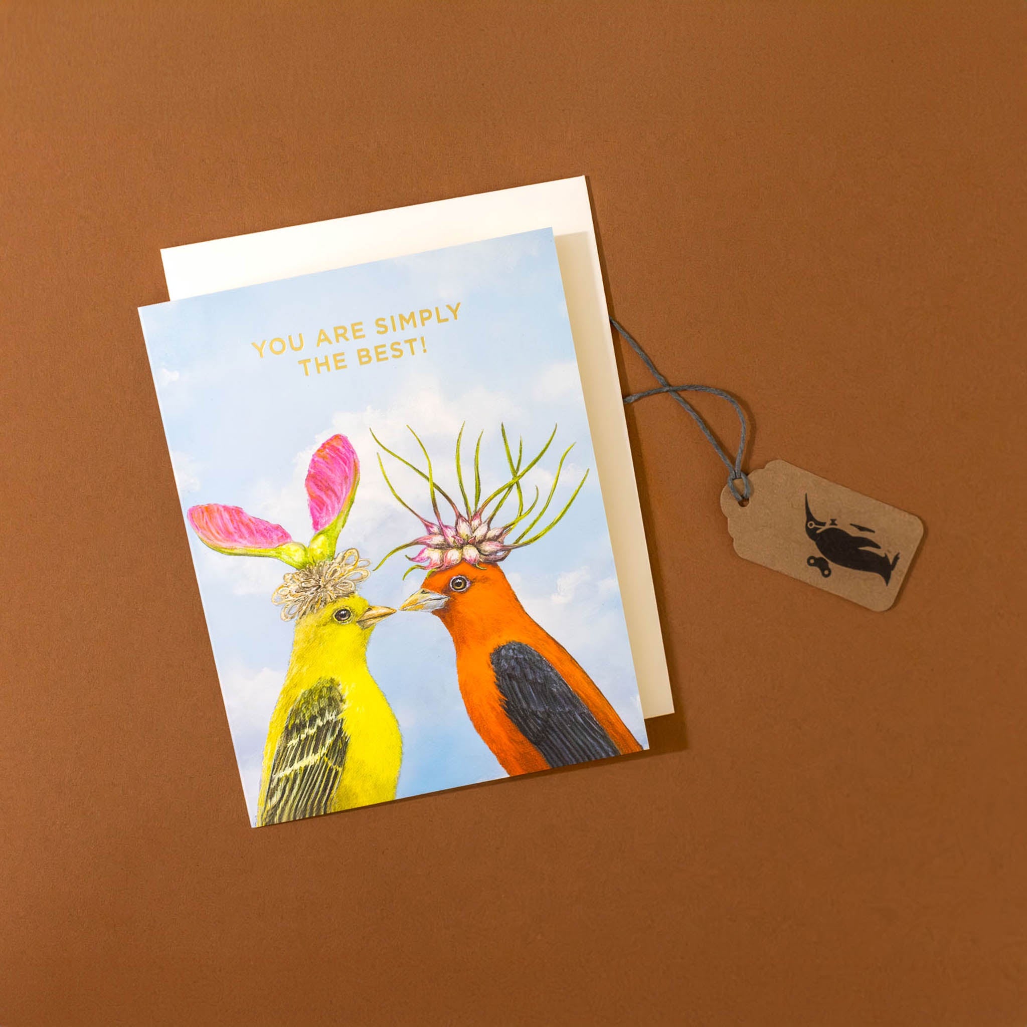 Simply the Best Greeting Card