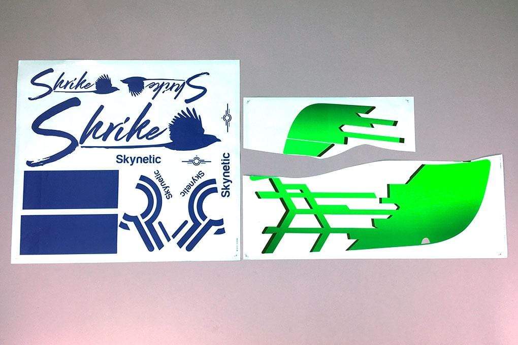 Skynetic 1400mm Shrike Glider Decal Sheet