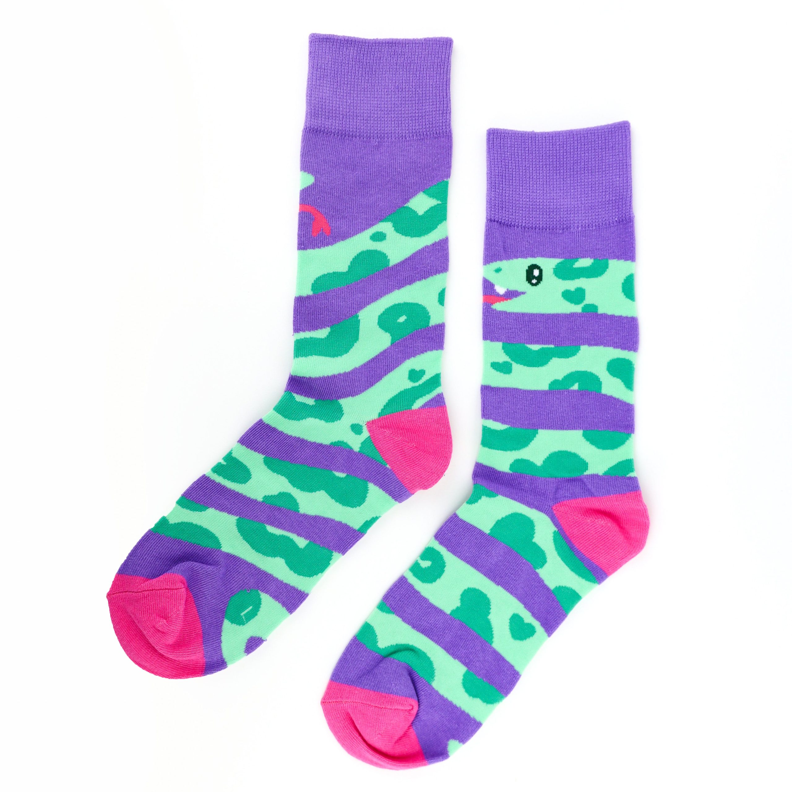 Wrap Around Ssssnake Socks