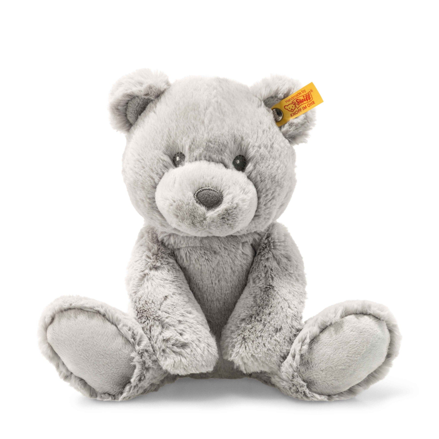 Steiff Gray Bearzy Teddy Bear Plush, 11"