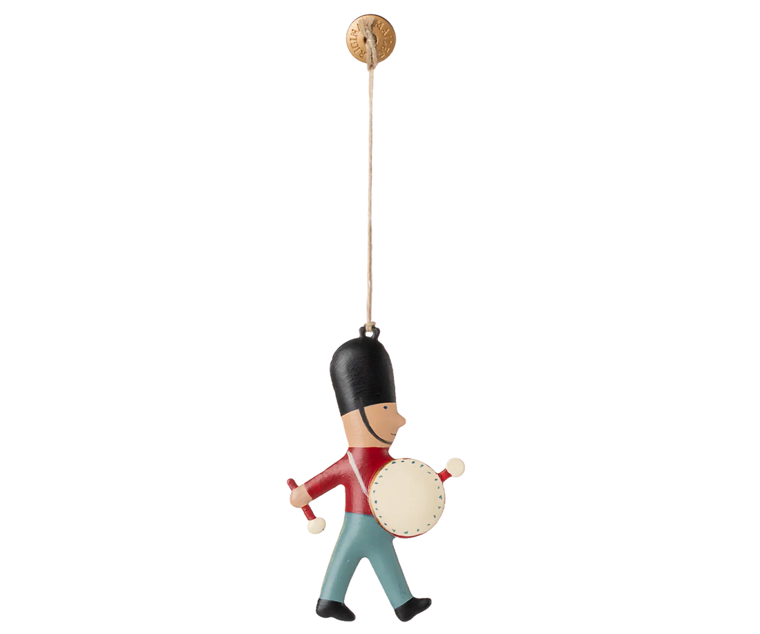 PREORDER Metal ornament, Guard - Drum (10/01/25)