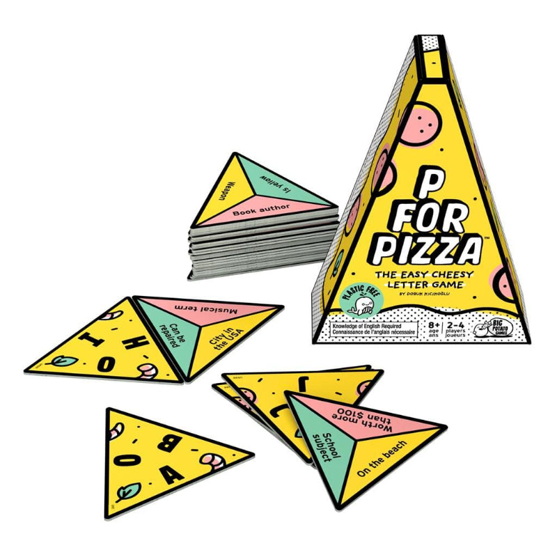 P  Is for Pizza - The Easy Cheesy Letter Game