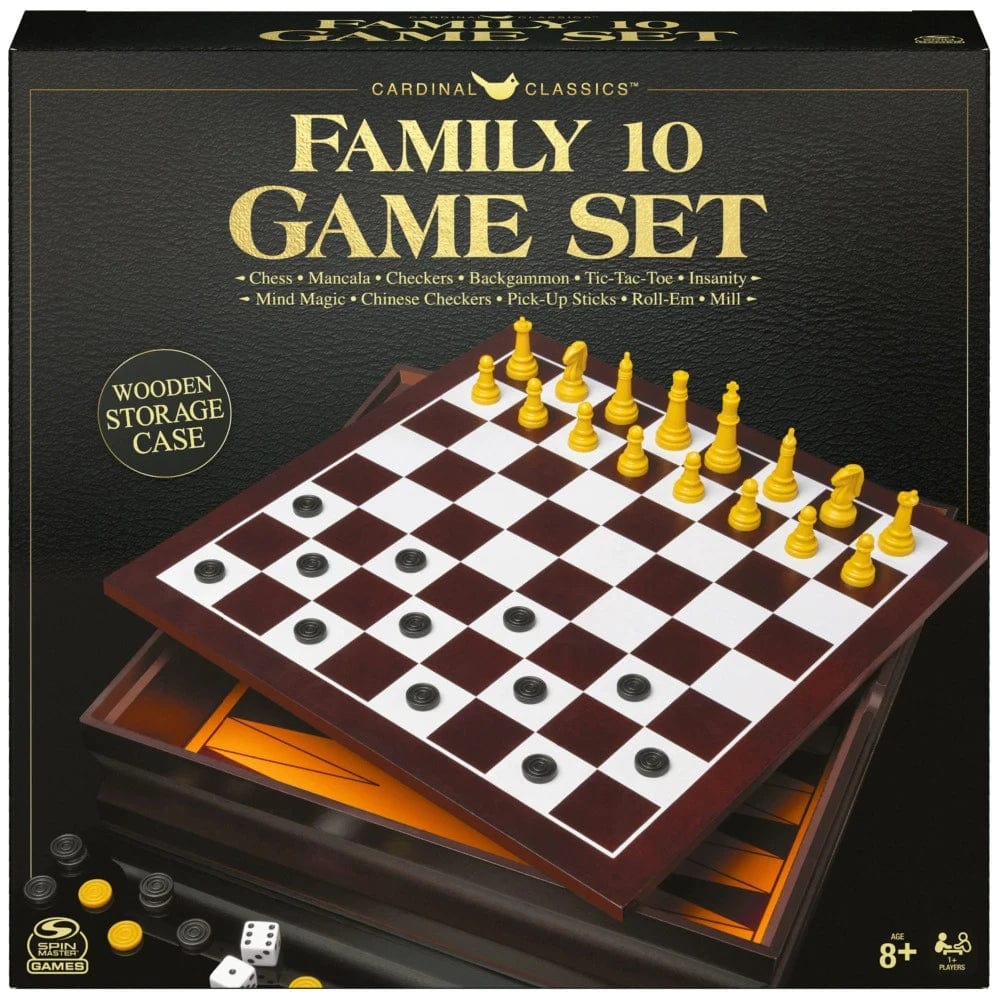 Family 10 Classic Games Set