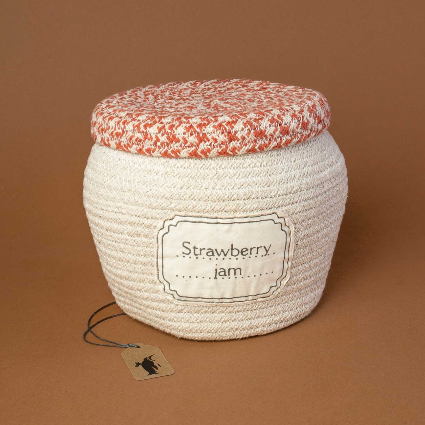 Strawberry Jam Jar Basket