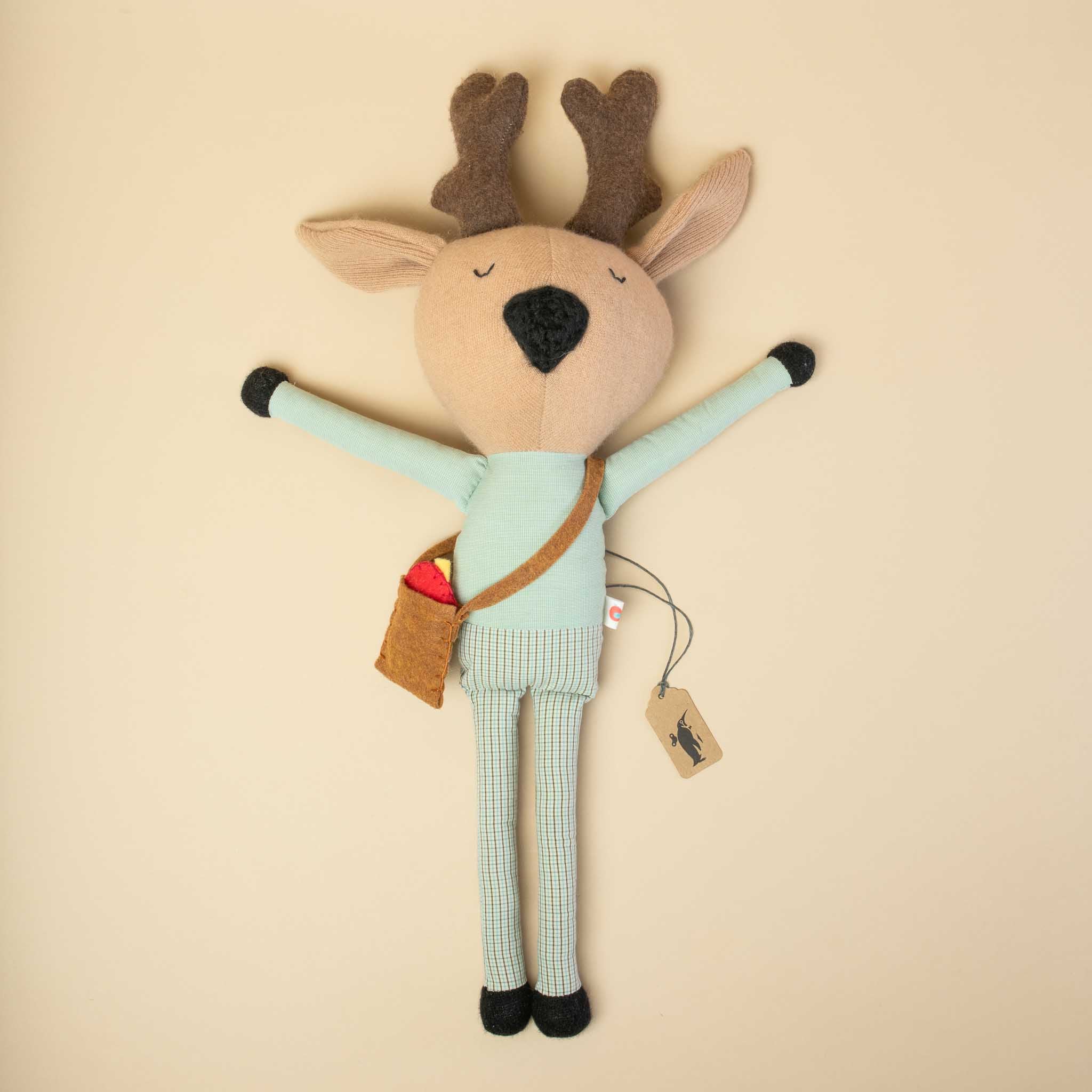 Cashmere Sweater Stuffie | Deer