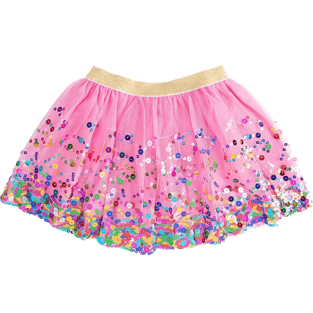 Raspberry Confetti Tutu