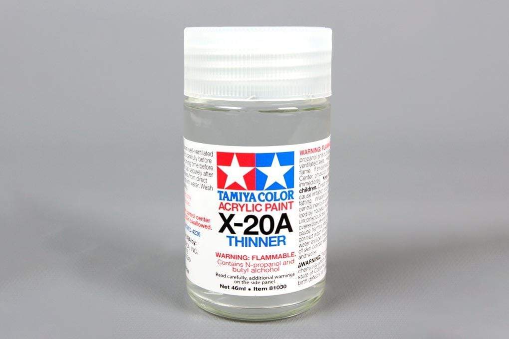 Tamiya Acrylic/Poly Paint Thinner X-20A 46ml Bottle