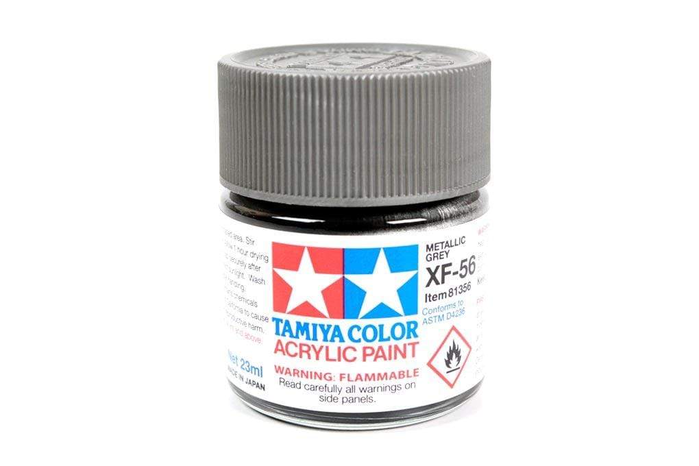Tamiya Acrylic XF-56 Metallic Gray 23ml Bottle
