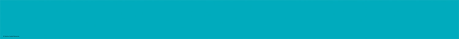 Teal Straight Border Trim