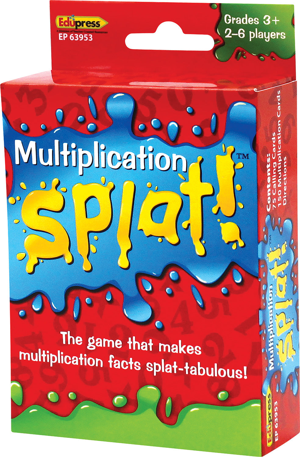 Splat™ Game: Multiplication