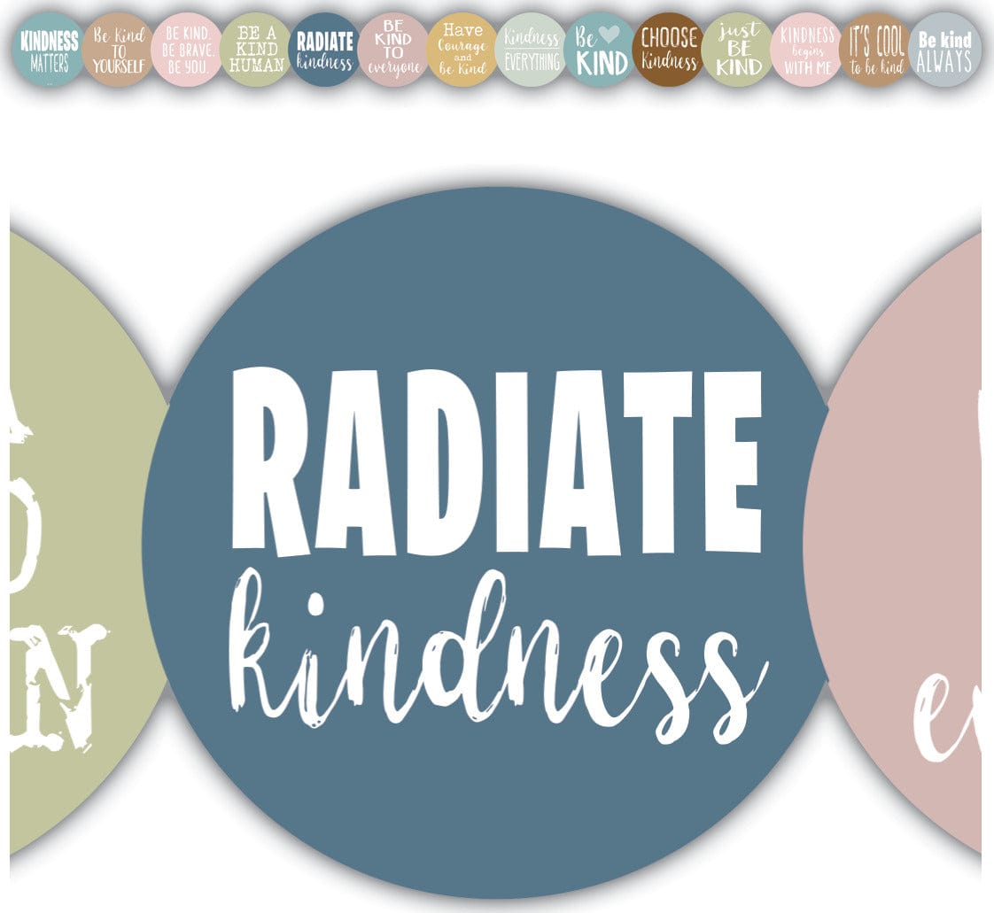 Teacher Created Resources Everyone is Welcome Kindness Die-Cut Border Trim