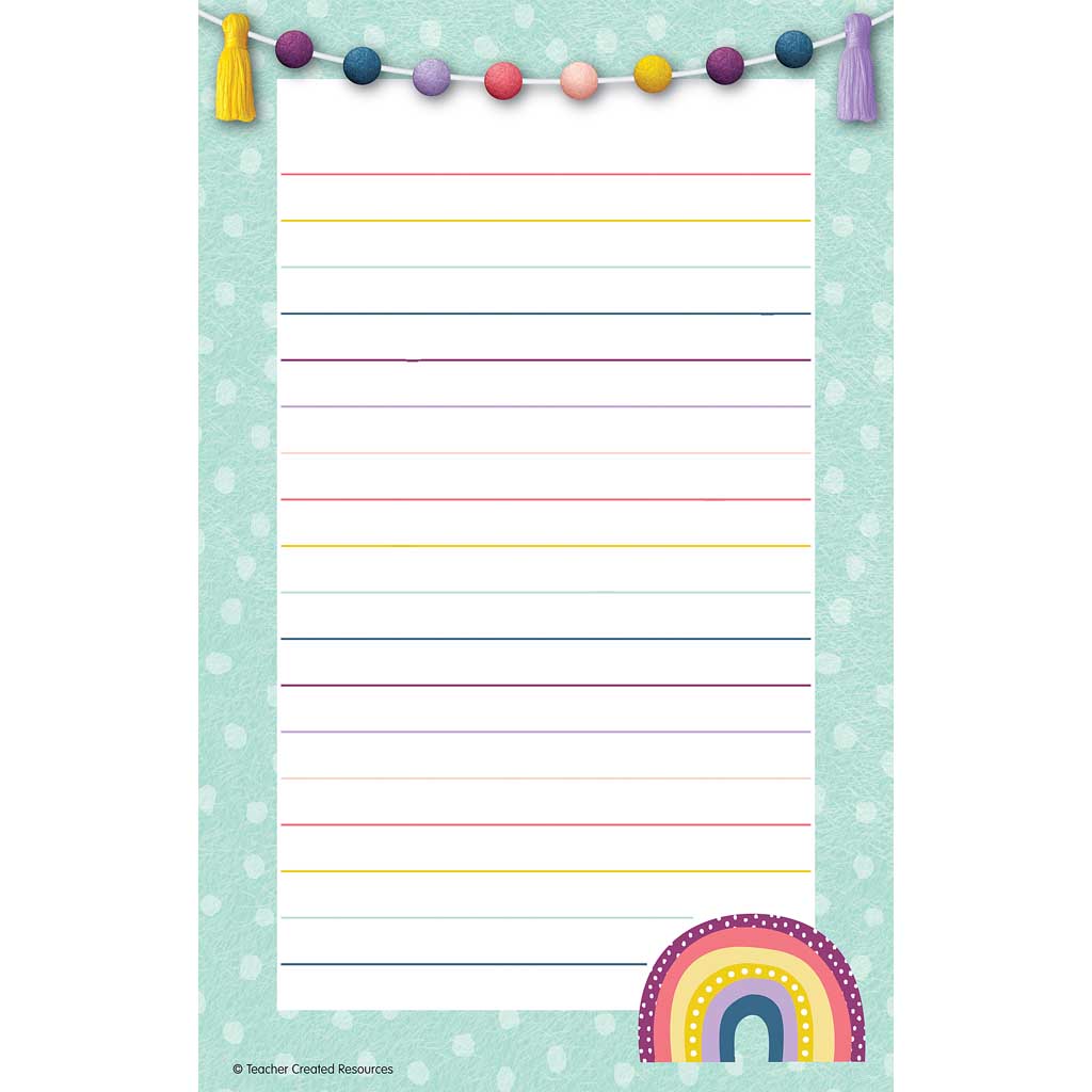 Teacher Created Resources Oh Happy Day Notepad