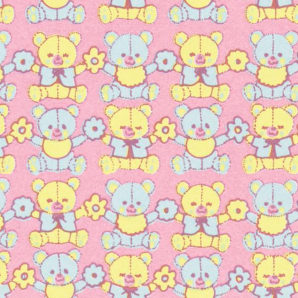 Teddy Bear Dollhouse Wallpaper