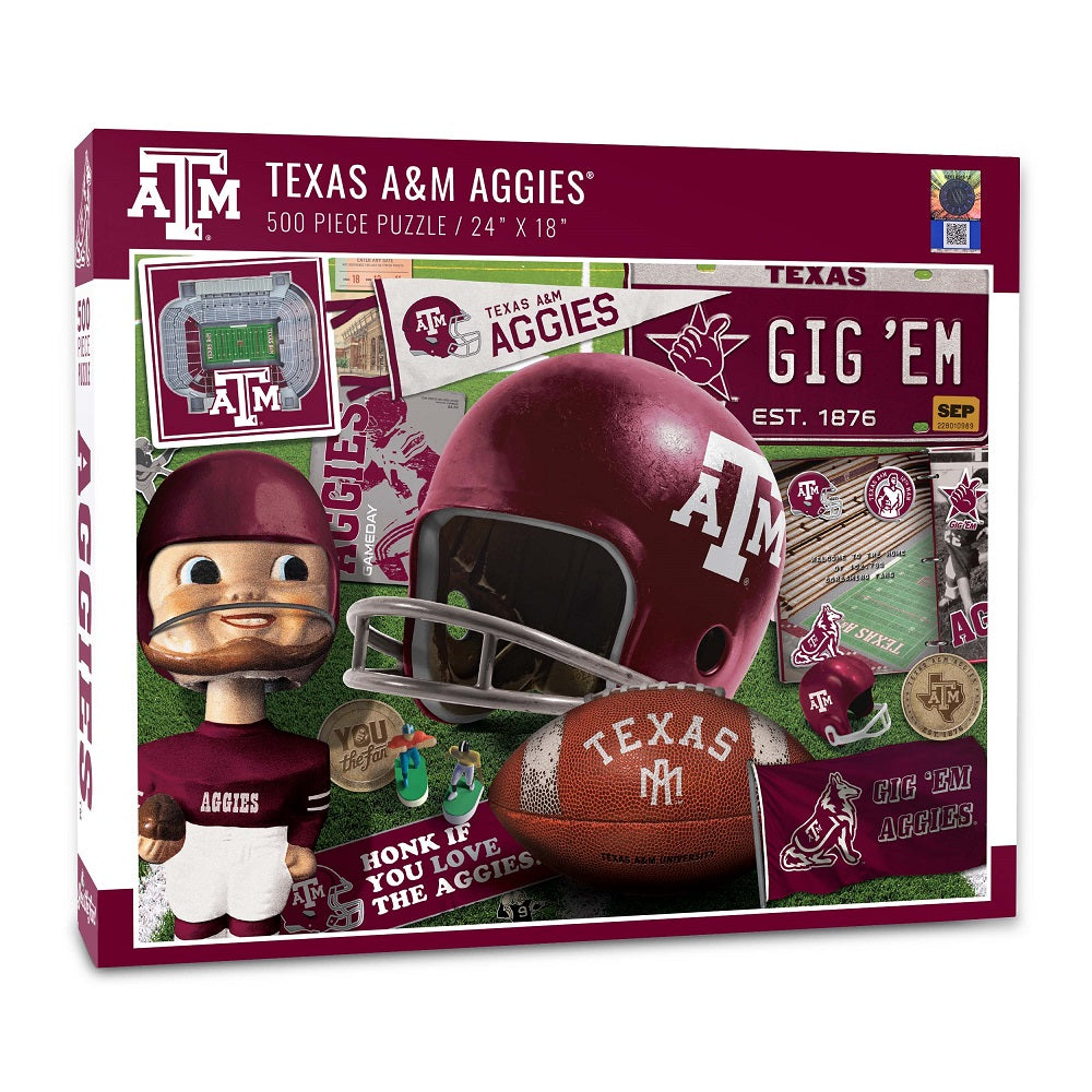 Texas A&M Retro Puzzle