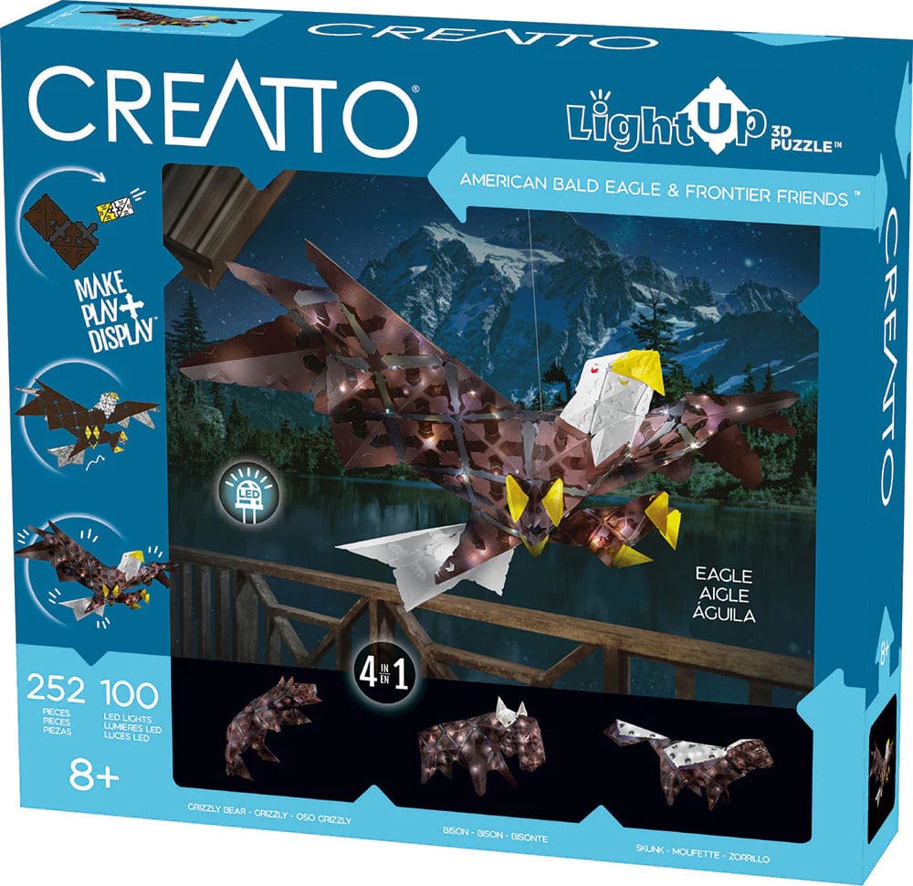 Thames & Kosmos American Bald Eagle and Frontier Friends Creatto