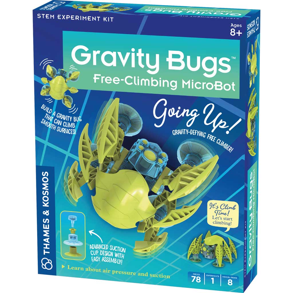 Gravity Bugs - Free-Climing MicroBots