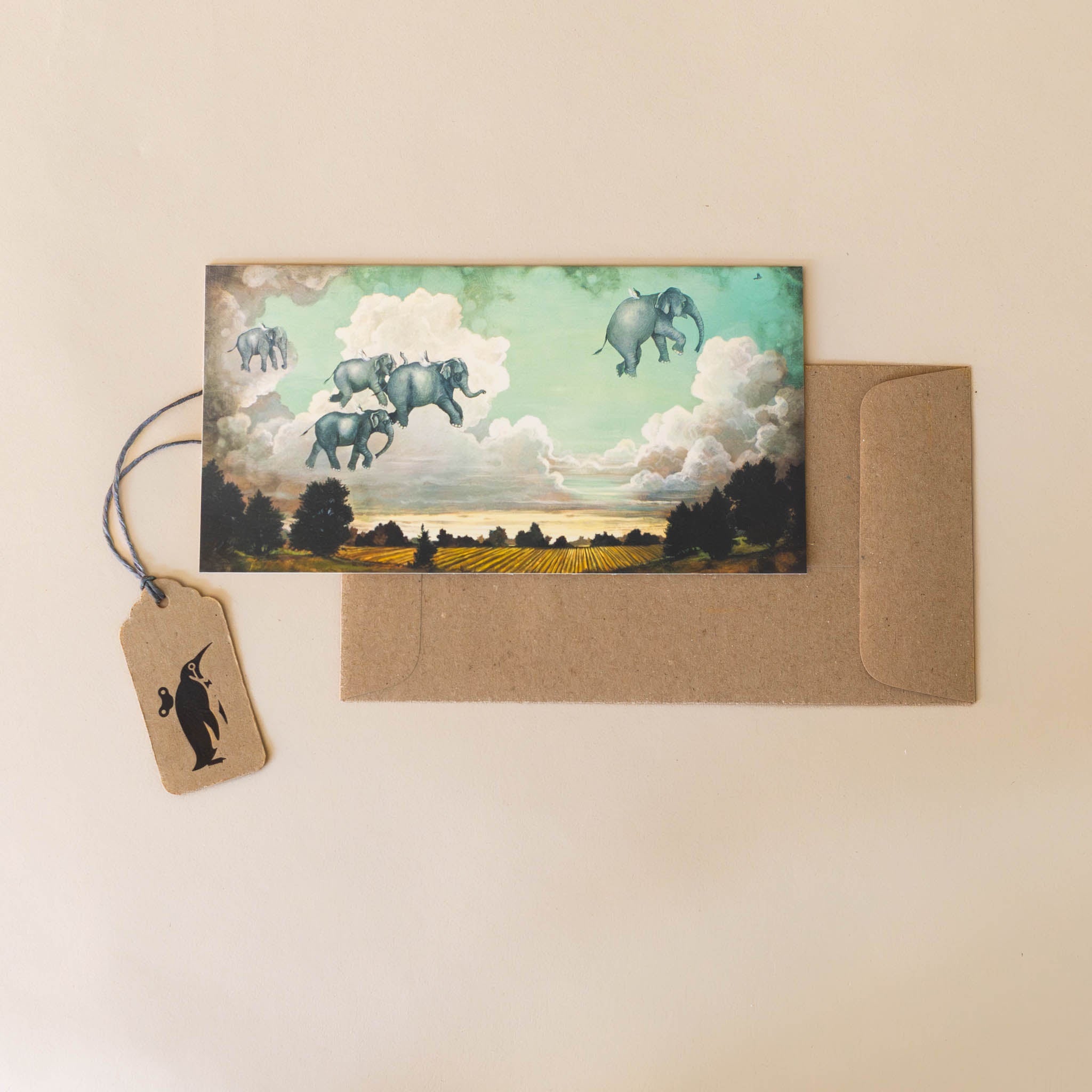 The Flying Lesson Greeting Card