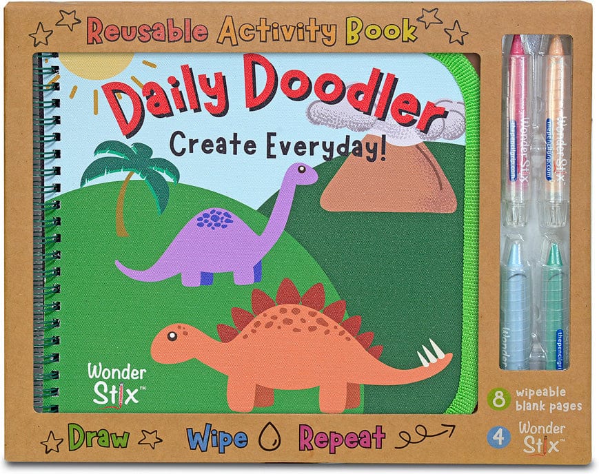 The Pencil Grip Daily Doodler Dino Activity Book
