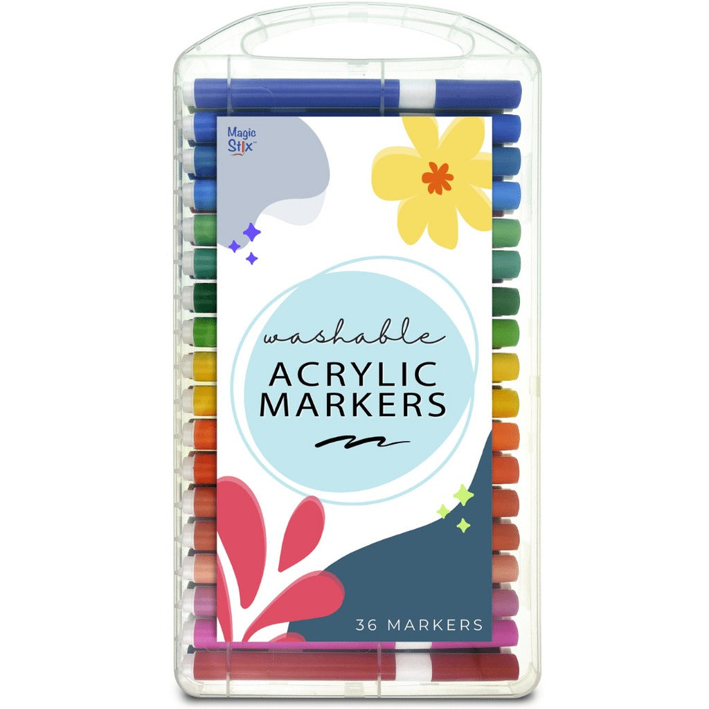 Magic Stix Washable Acrylic Markers 36 pk.